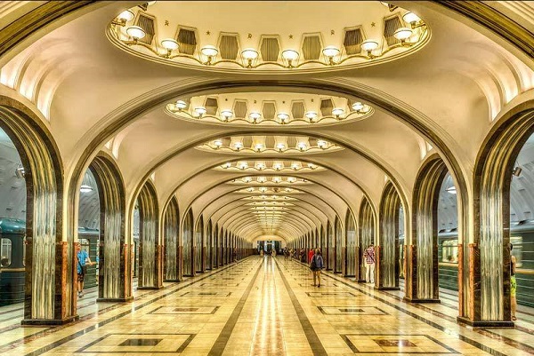 تصویری از مترو مسکو