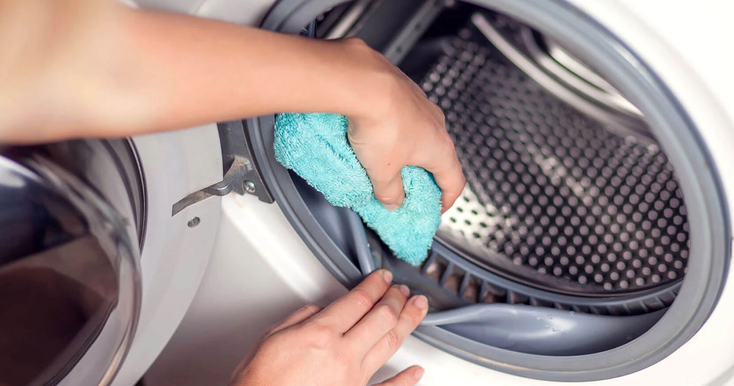 تمیز کردن لاستیک ماشین لباسشویی - تمیز کردن ماشین لباسشویی