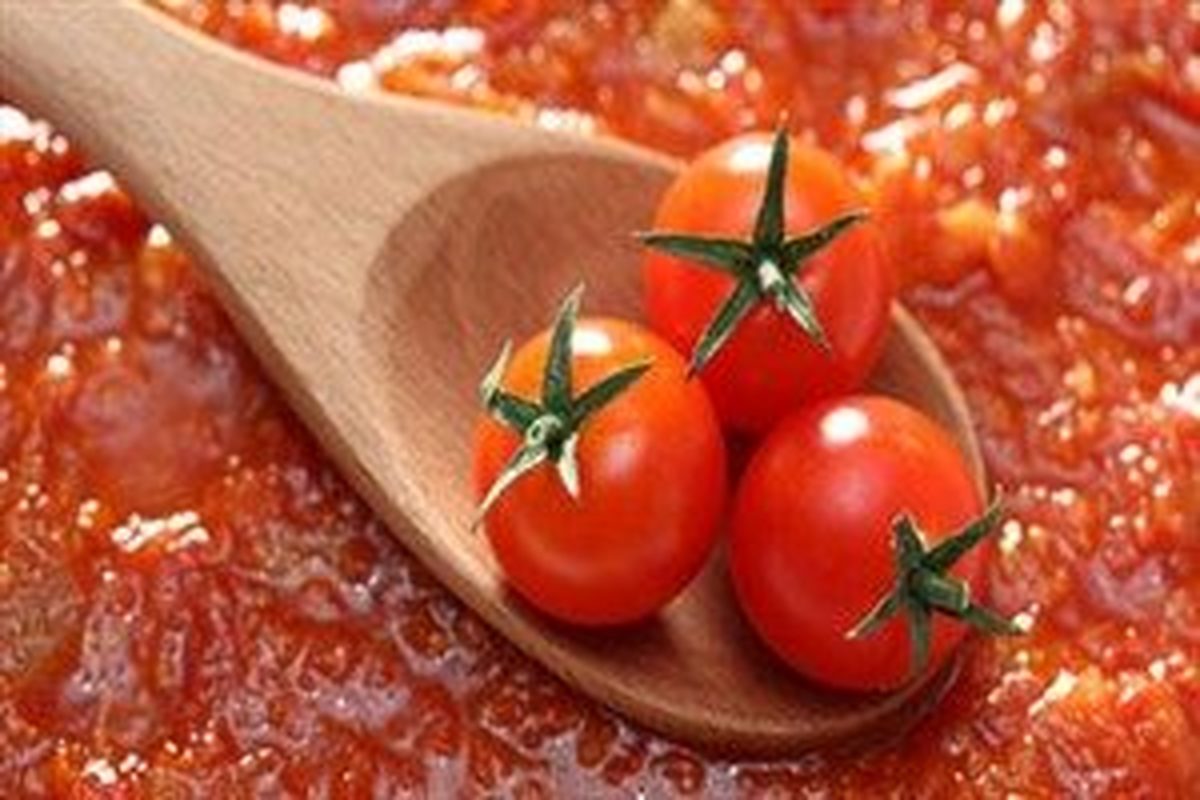 رب گوجه فرنگی خانگی - رب گوجه و گوجه گیلاسی