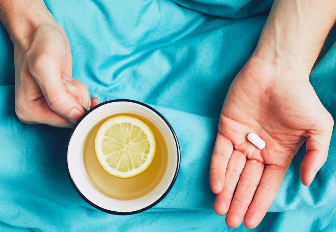 دمنوش لیمو - درمان فوری سرما خوردگی