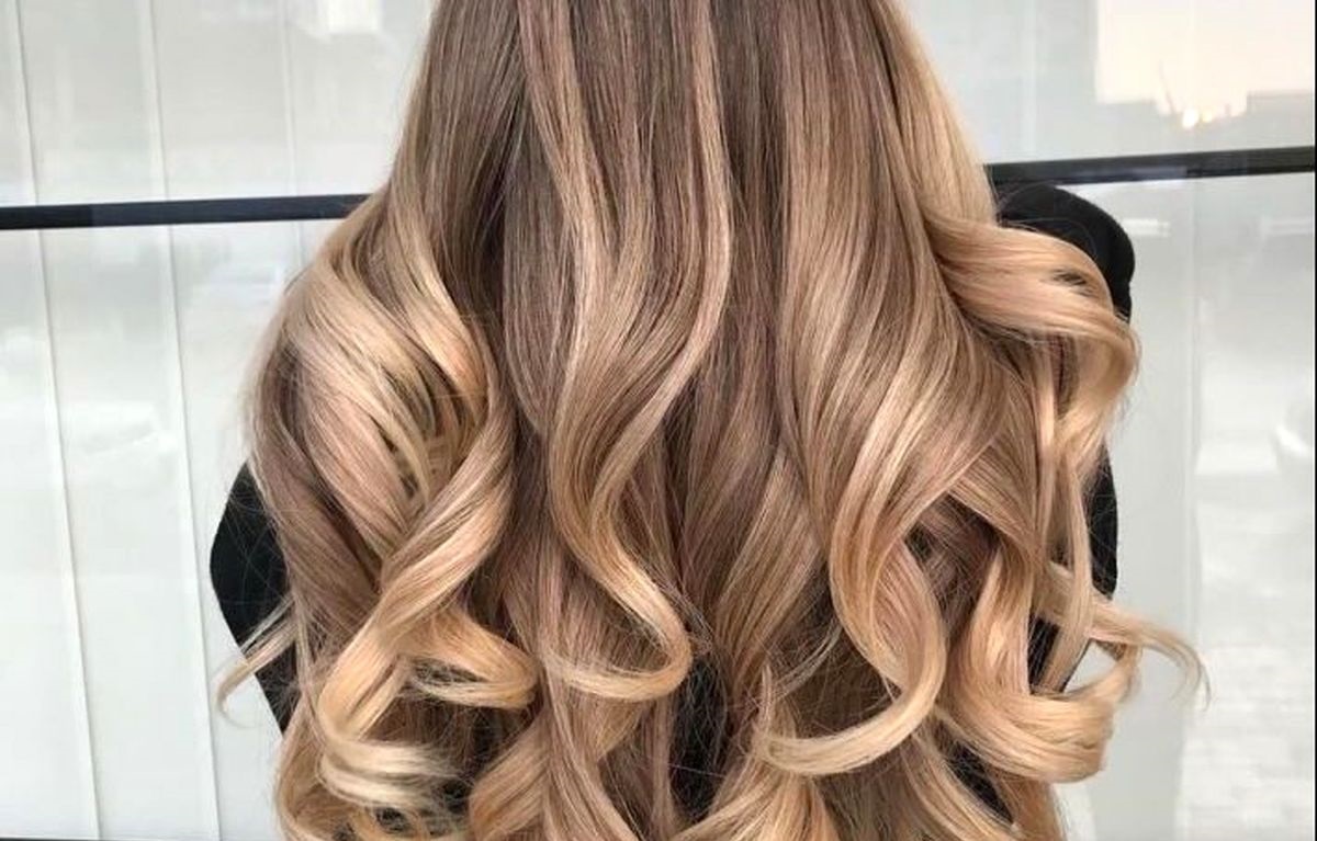 رنگ موی عسلی - رنگ موی پاییزی