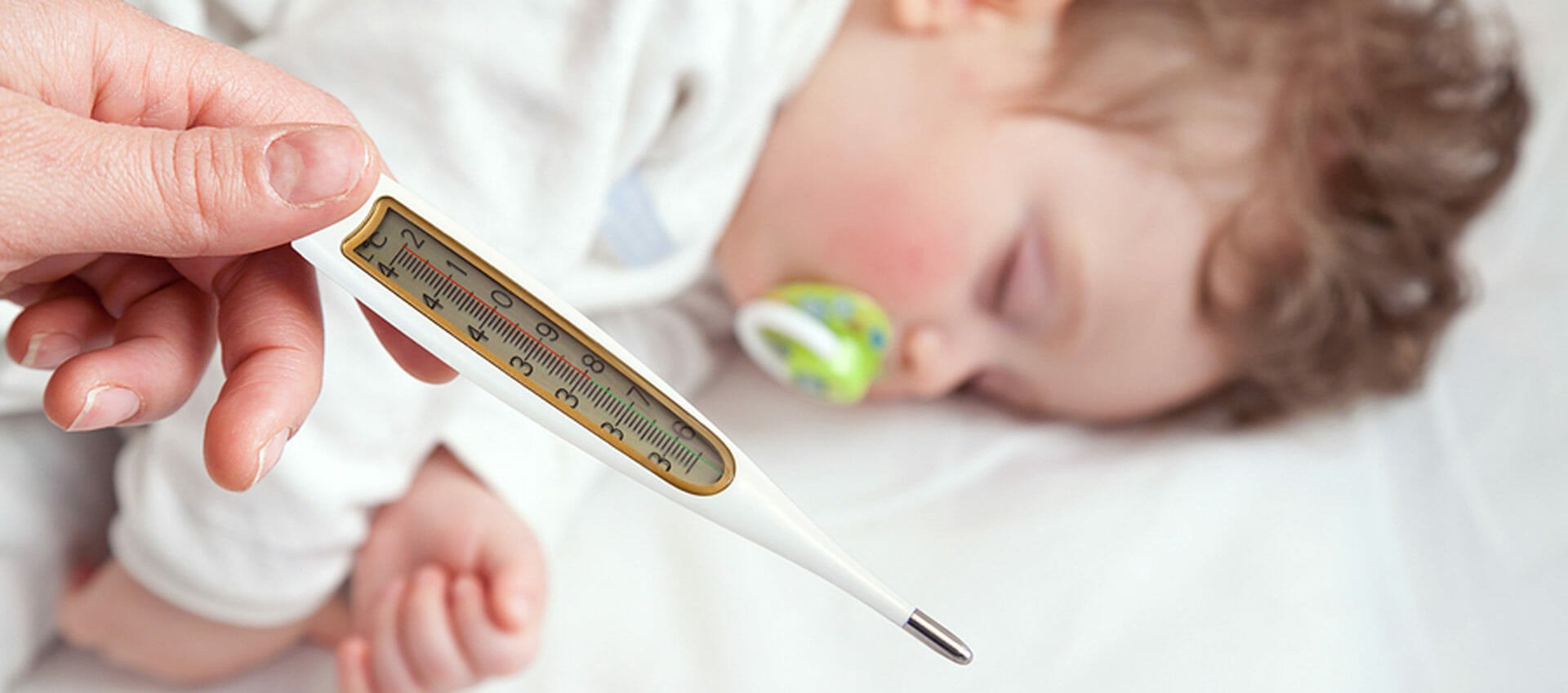 کاهش تب کودک - تب سنج