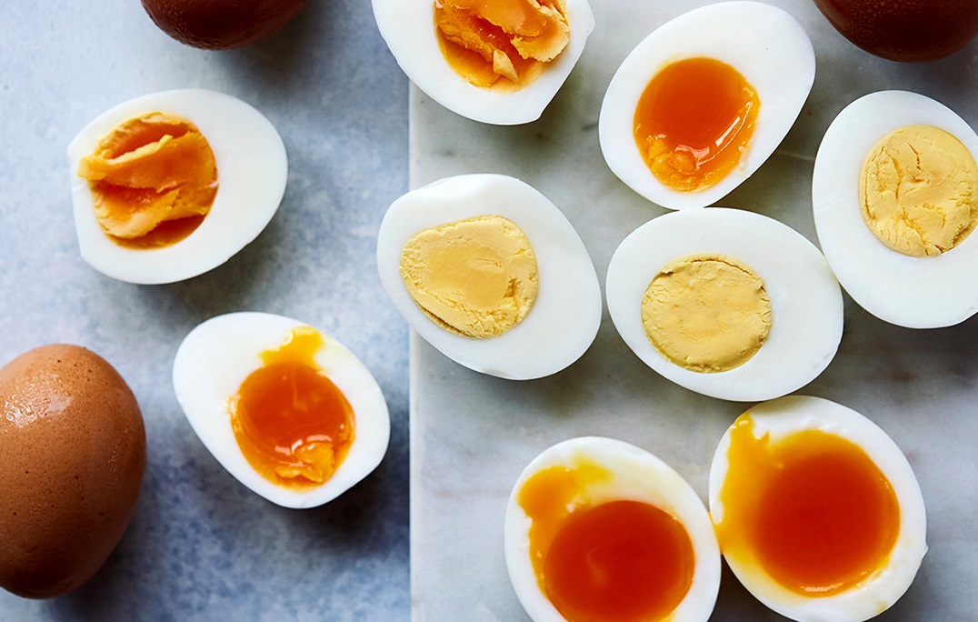 تخم مرغ قهوه ای - زمان لازم برای پخت تخم مرغ