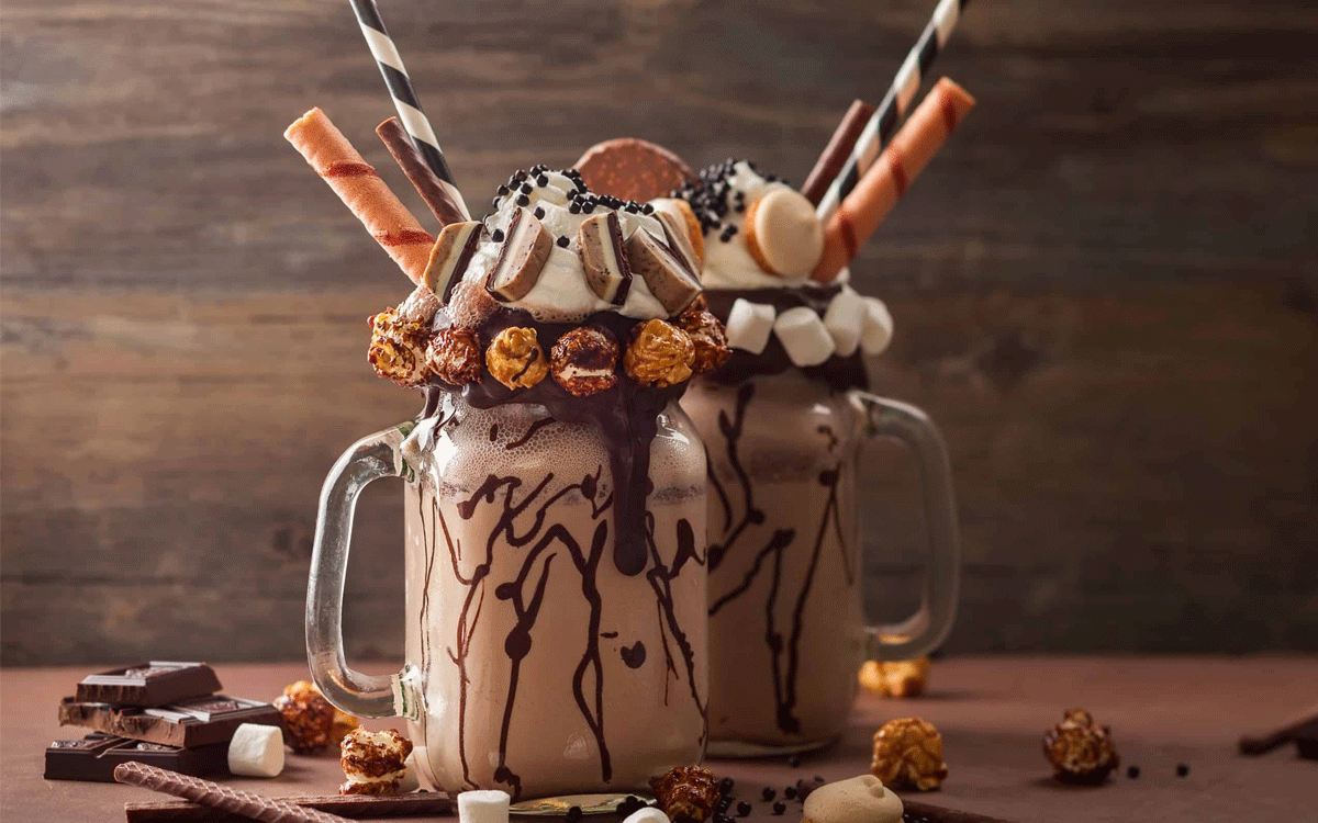 شیر کاکائو - دسر شکلاتی