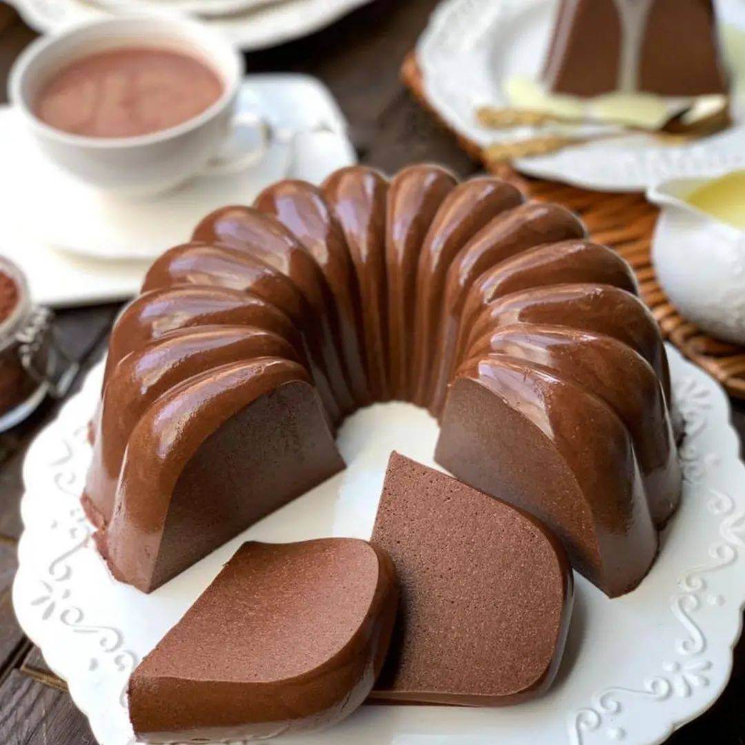 شیر کاکائو - دسر قالبی