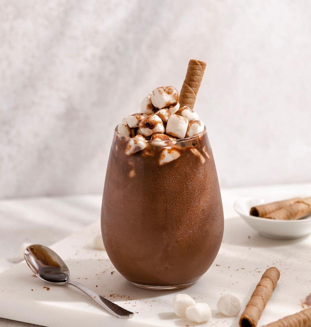 شیر کاکائو - شکلات با مارشمالو