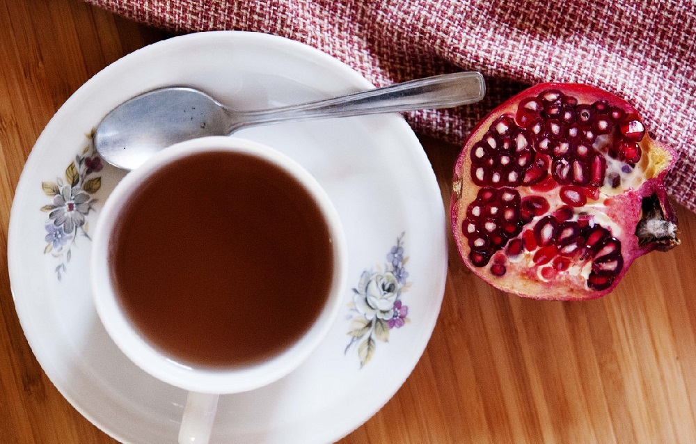 چای انار -دمنوش انار برای سرماخوردگی