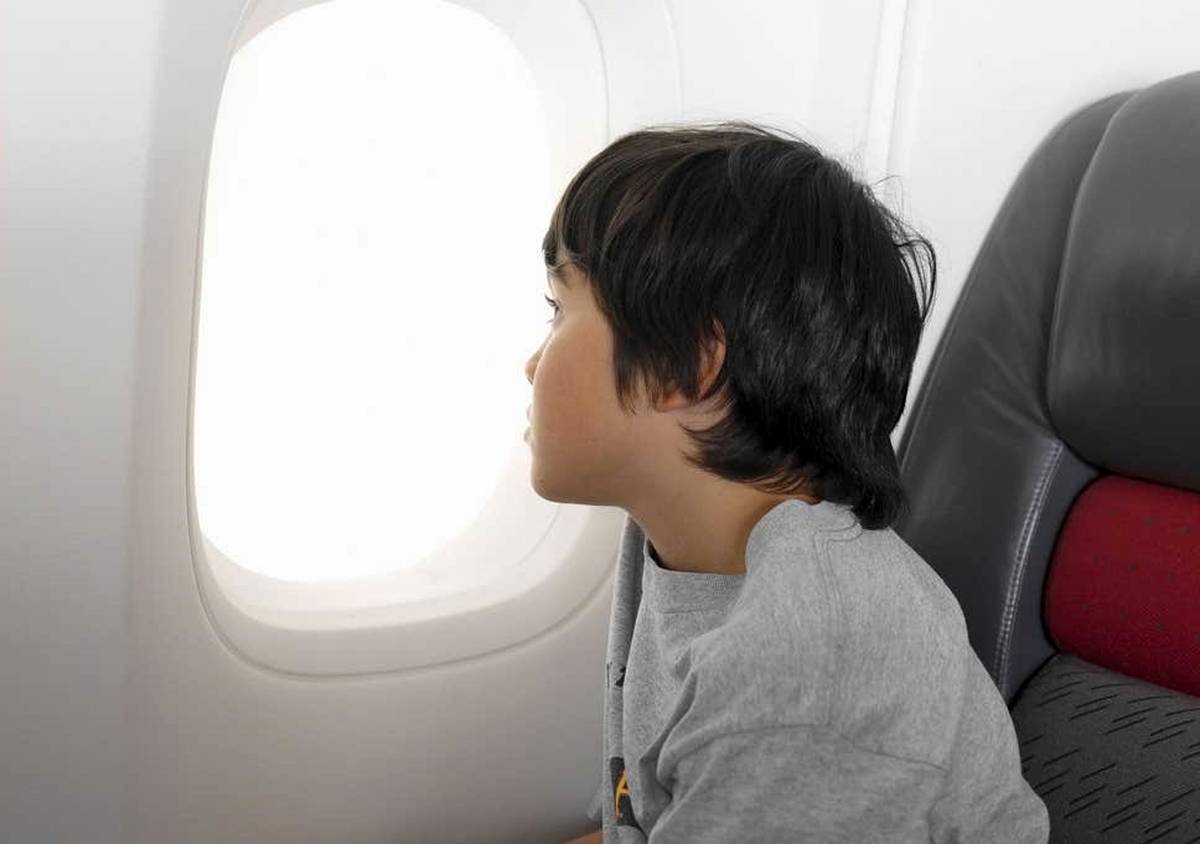 سفر با کودک - کودک در هواپیما