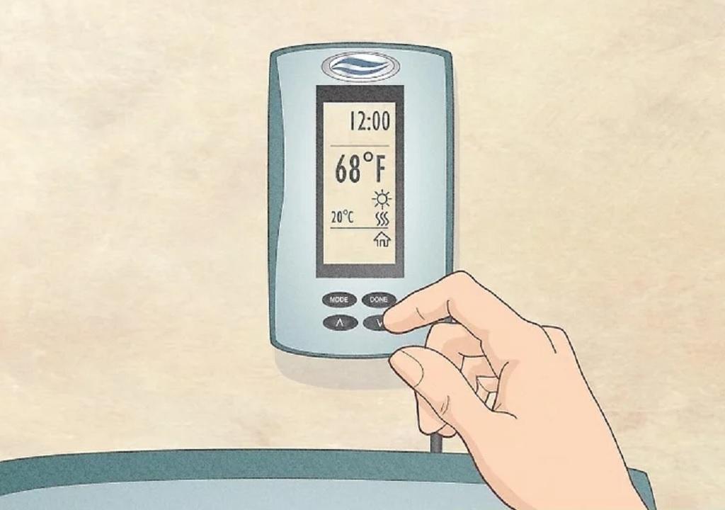 مرطوب کردن هوای خانه - دماسنج