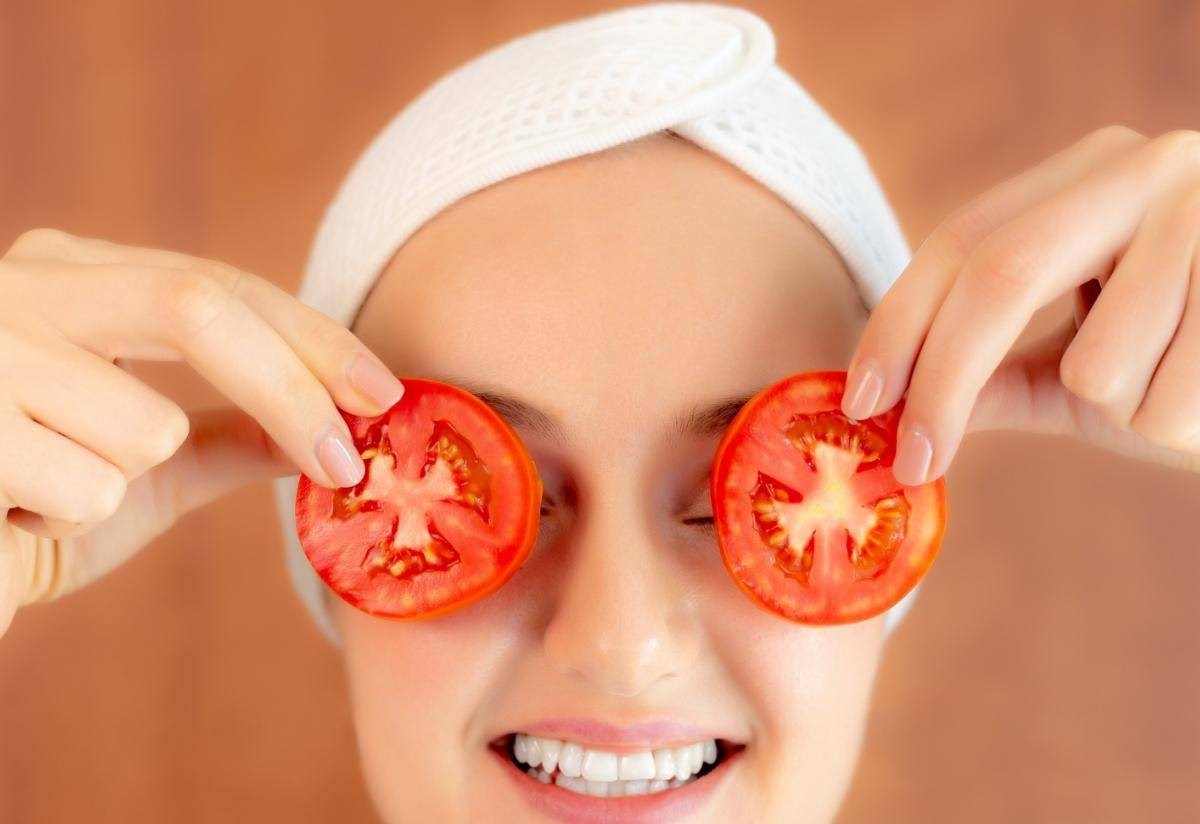 ماسک گوجه - ماسک گوجه فرنگی برای لک صورت