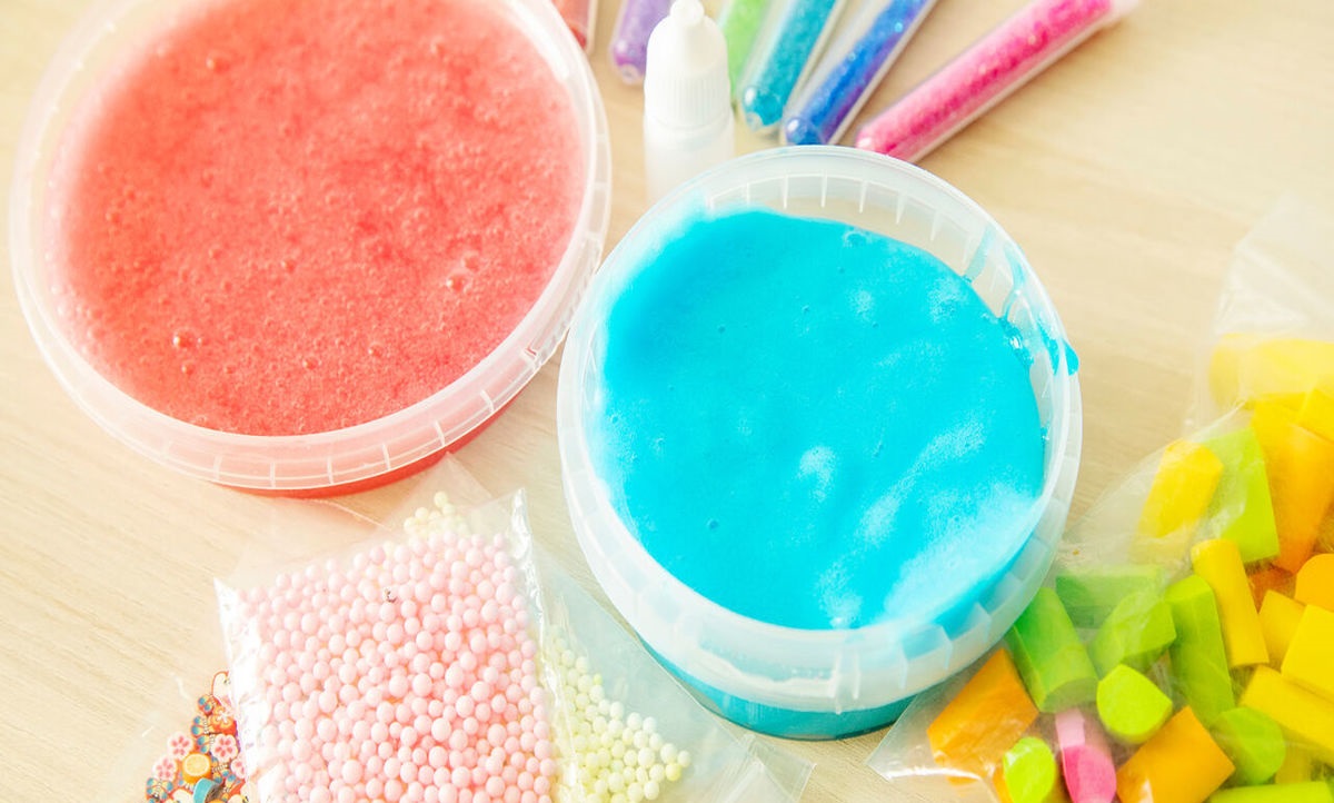 انواع اسلایم - پاک کردن اسلایم