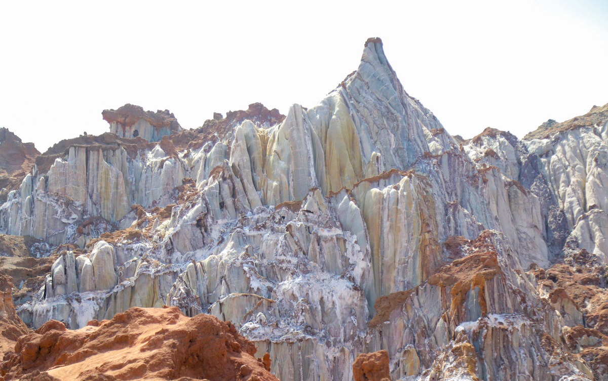 کوه های مریخی - جاهای دیدنی جزیره هرمز