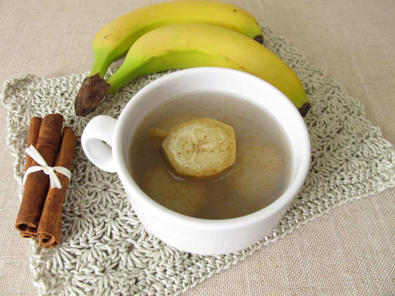 چای موز - دارچین
