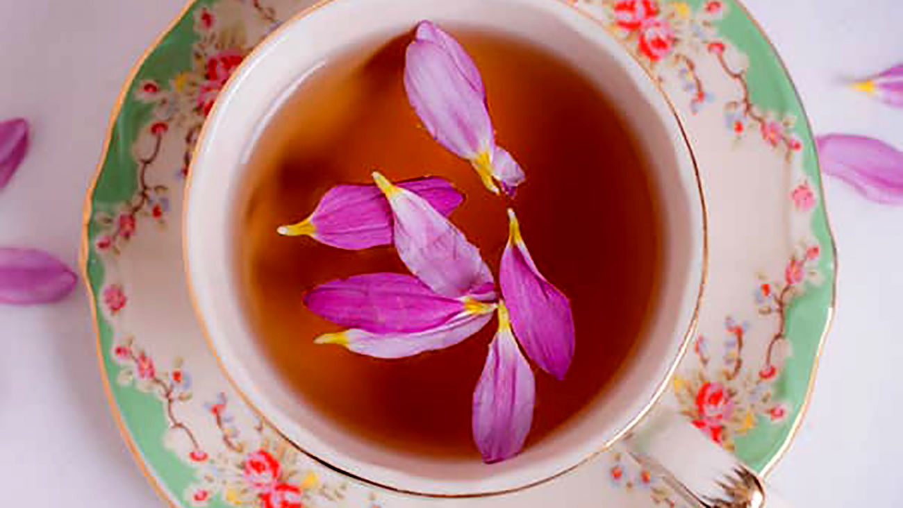 فواید چای زعفران - چای