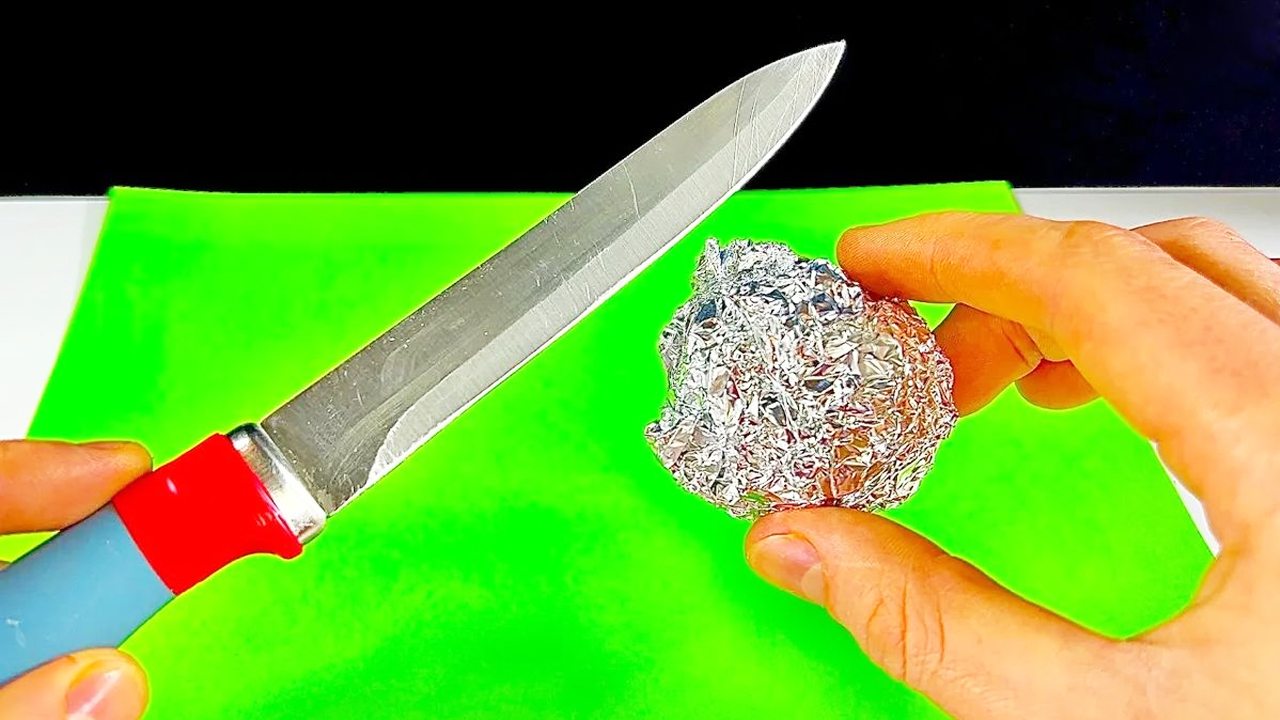 تیز کردن چاقو - آلومینیوم
