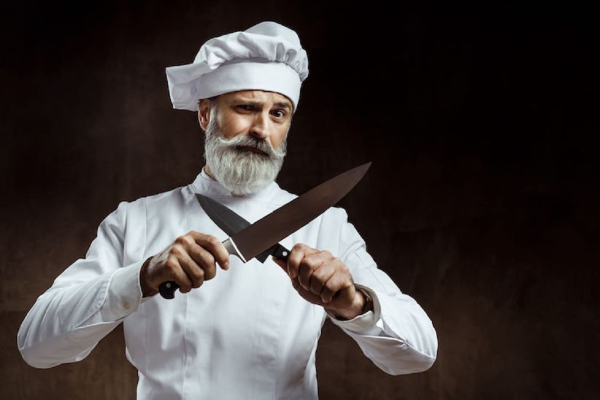 تیز کردن چاقو - آشپز