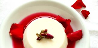ژله با شیر