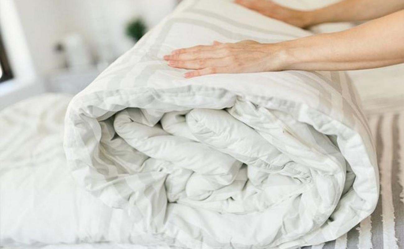شستن رختخواب - لحاف