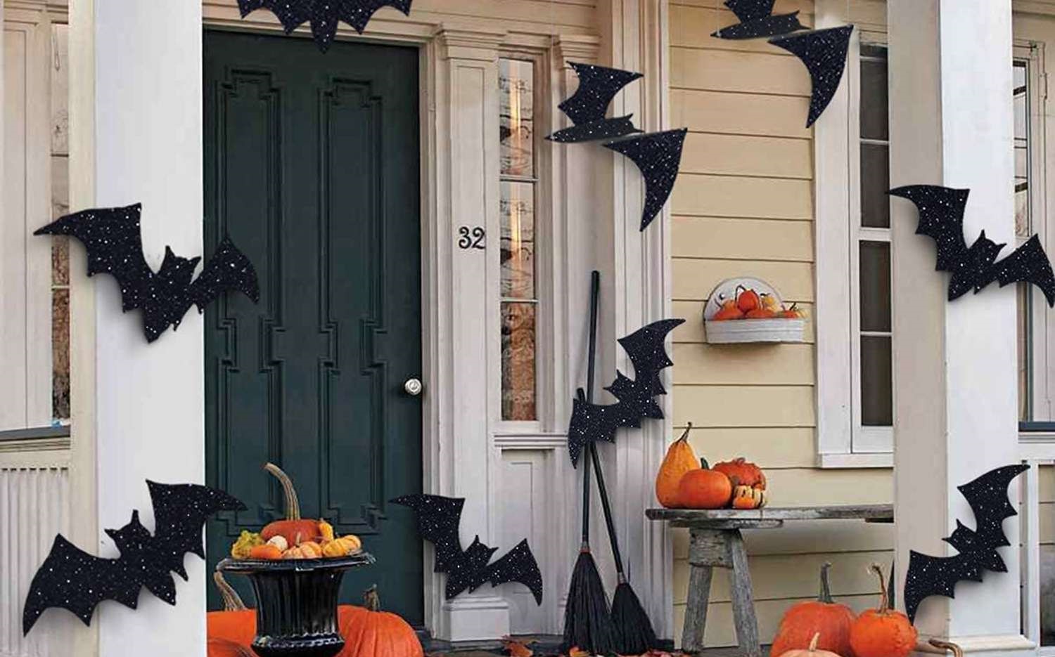تم هالووین خفاش - تزیین خانه برای هالووین