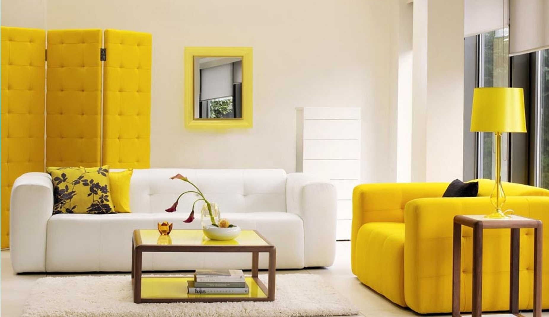 دکوراسیون با رنگ زرد - بهترین رنگ دکوراسیون خانه