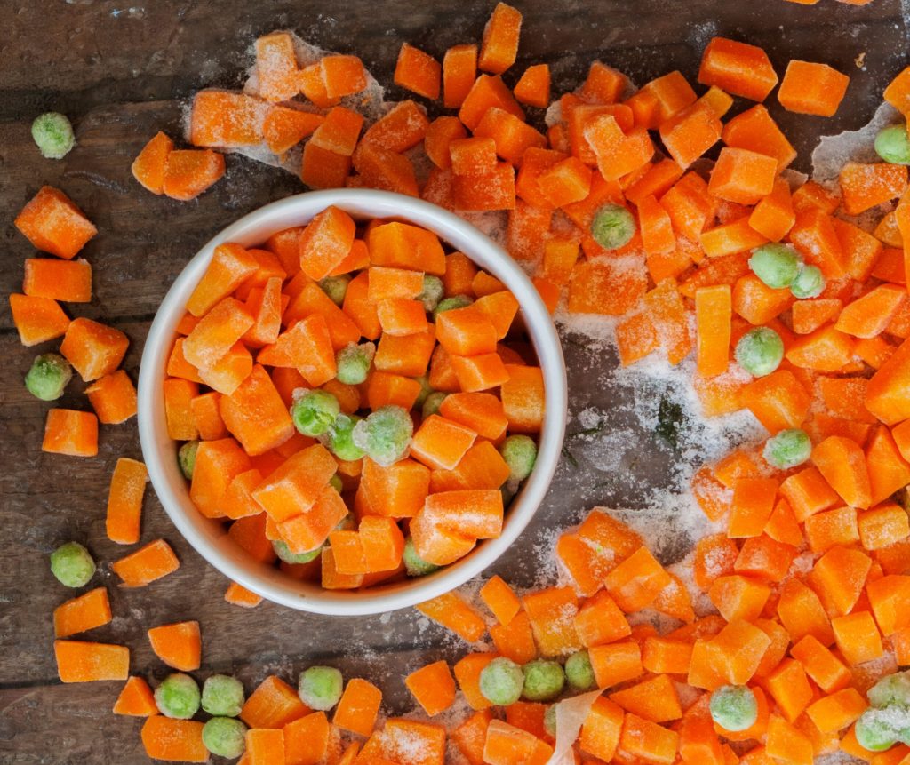 فریز مواد غذایی - هویج