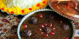 طرز تهیه فسنجون