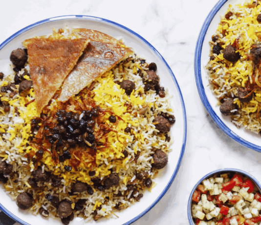 قنبر پلو شیرازی