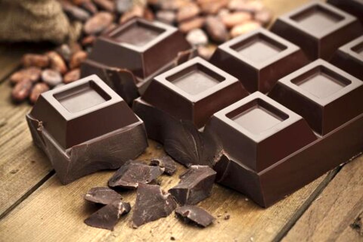 فواید شکلات تلخ - شکلات تخته ای