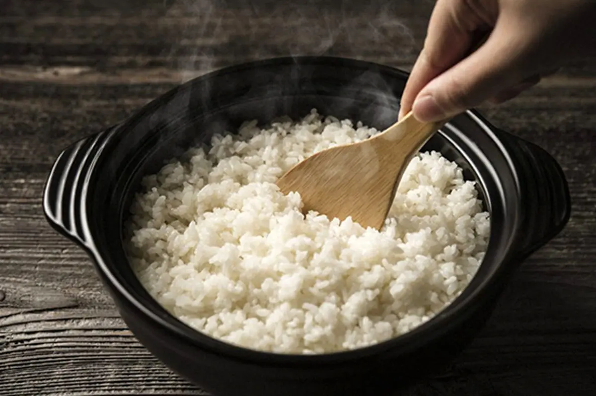 شفته شدن برنج - کاسه مشکی