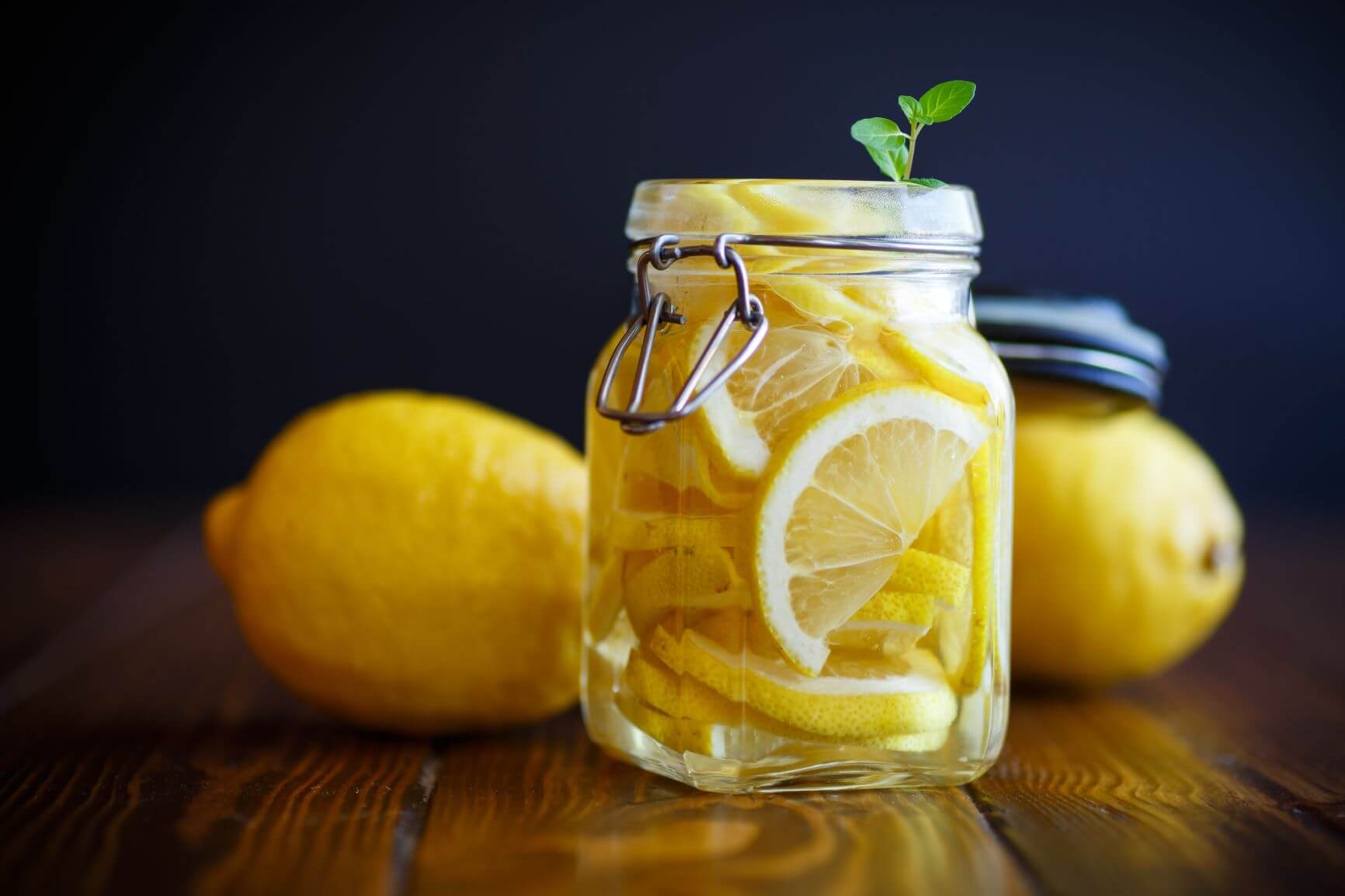 نگهداری لیمو ترش - شیشه