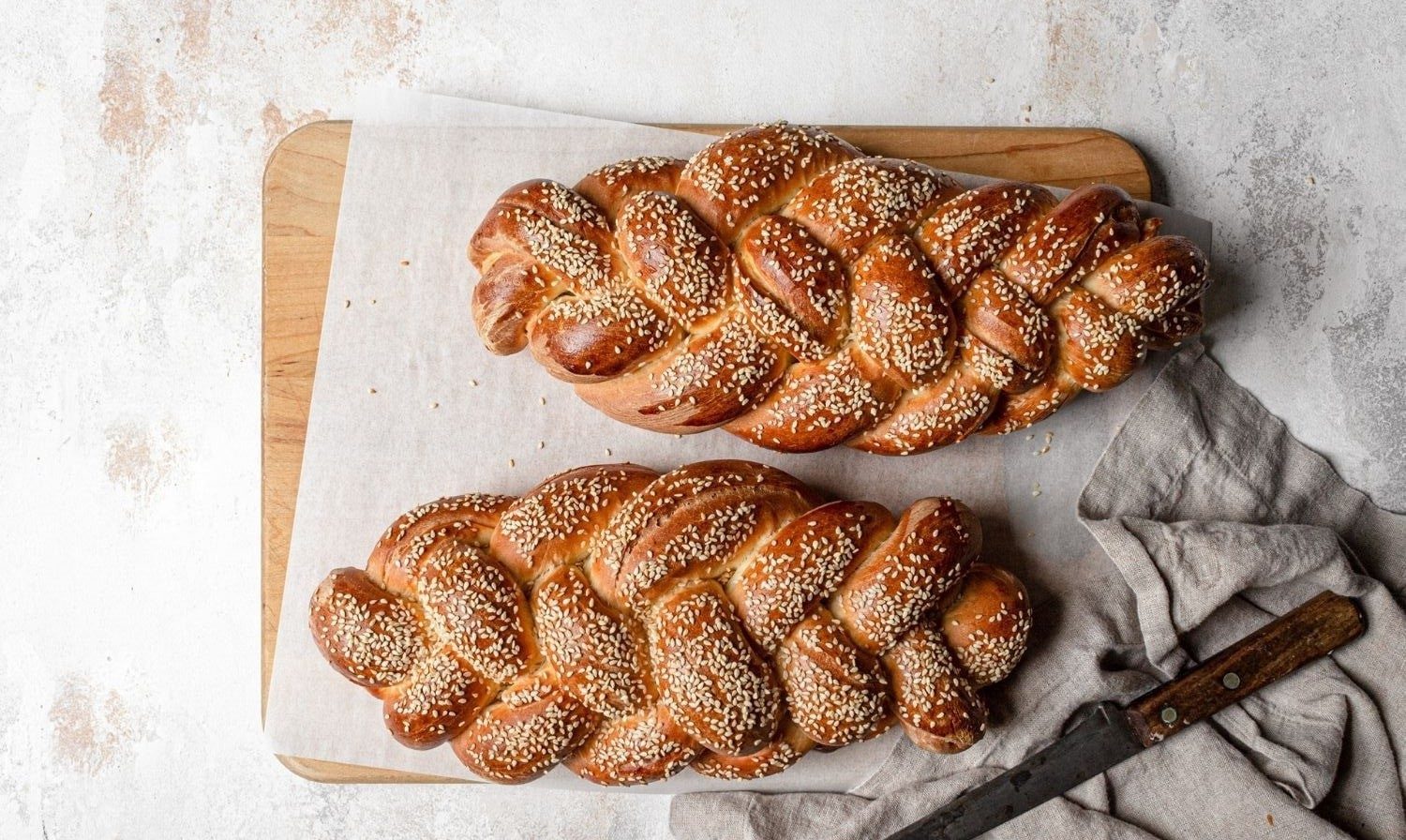 نان شیرمال مغزدار خانگی - نان گیسو