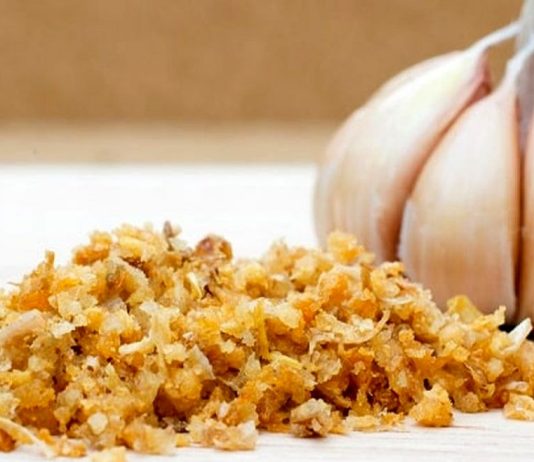 سیر داغ بدون روغن