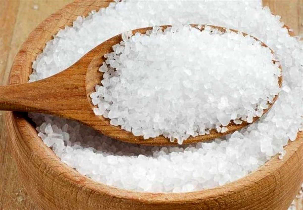 نمک خوراکی _ ظرف چوبی