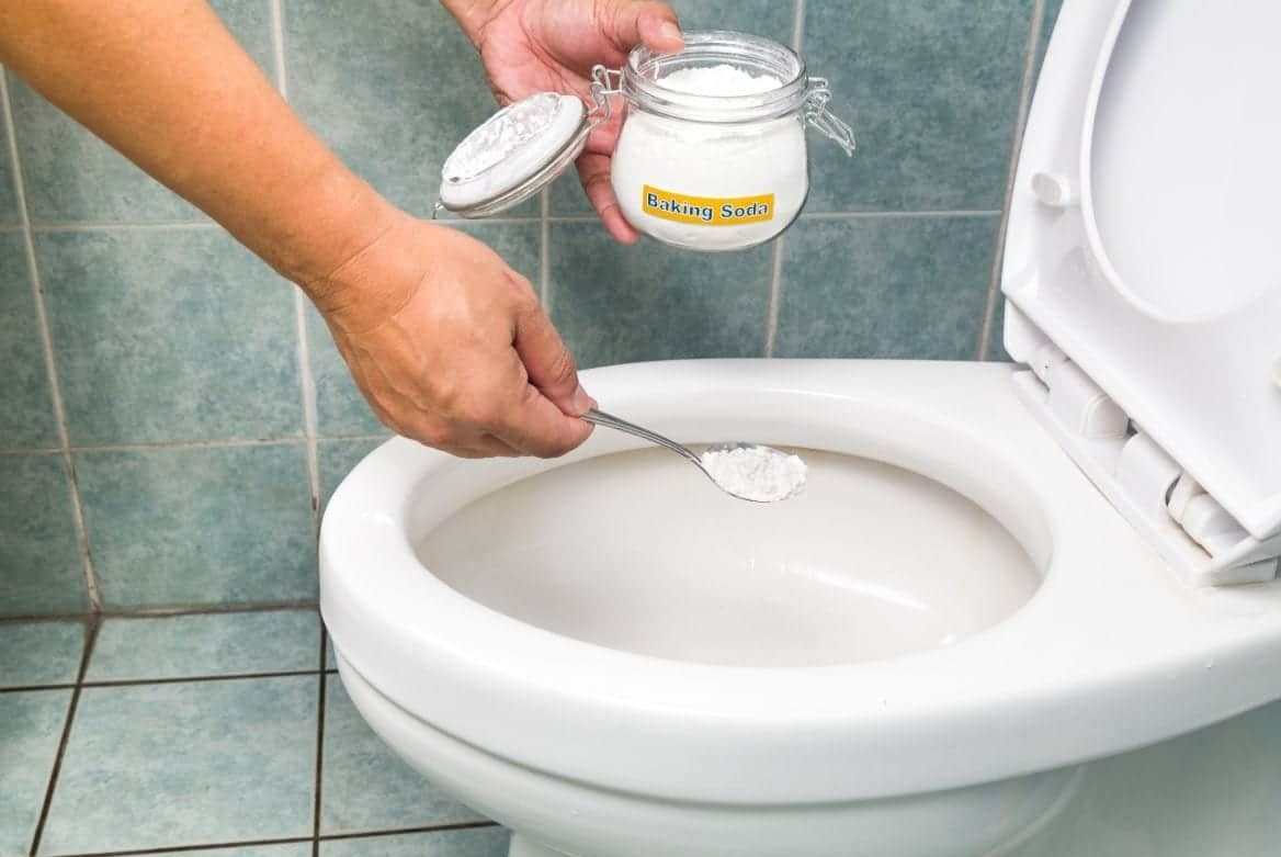از بین بردن پشه توالت با جوش شیرین - از بین بردن پشه توالت
