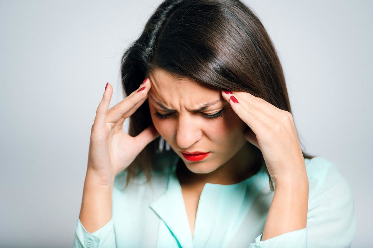 سر درد جلوی سر - علت سردرد روزه داری