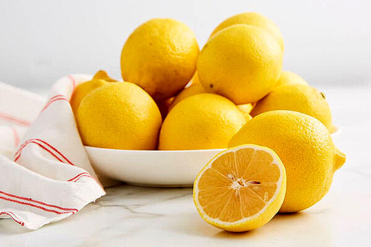 لیموی یخ زده - ظرف لیمو