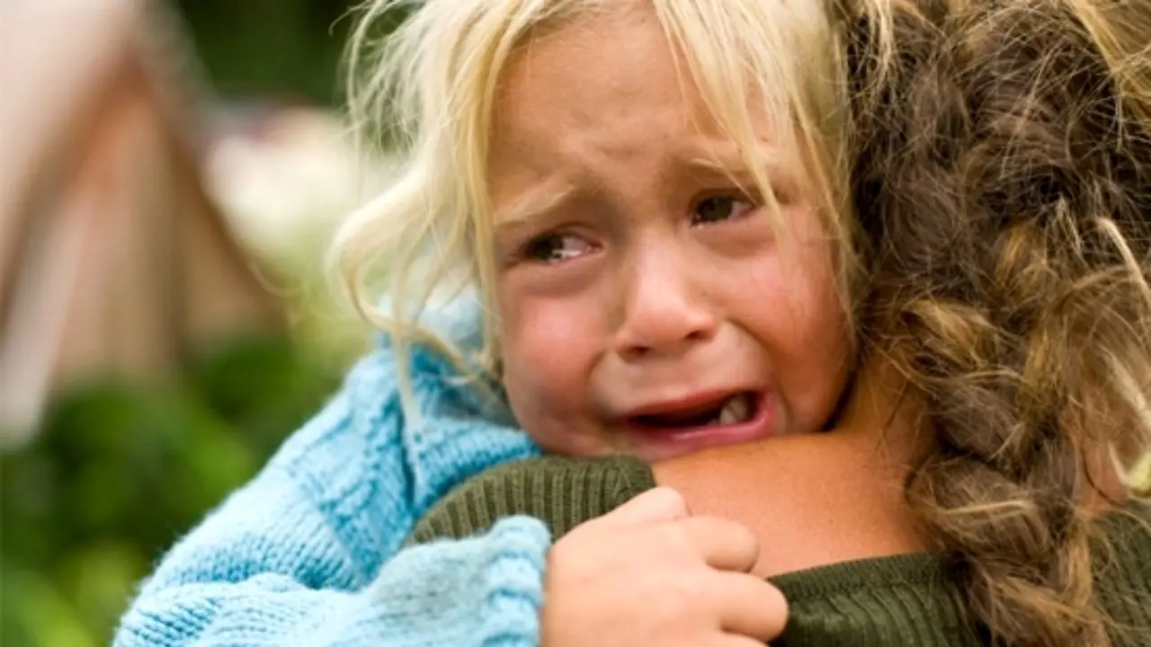 اضطراب جدایی در کودکان - گریه