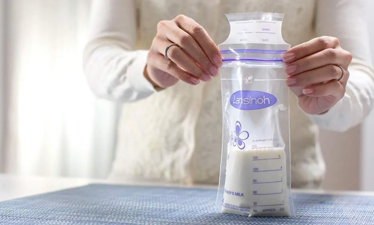 روش نگهداری شیر مادر - کیسه