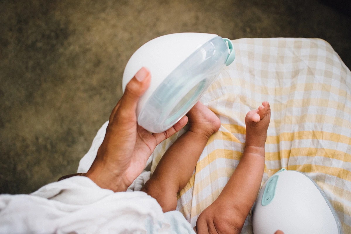 روش نگهداری شیر مادر - ظرف