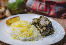 لیستی از جدیدترین غذاهای با برنج قورمه سبزی غذای برنجی