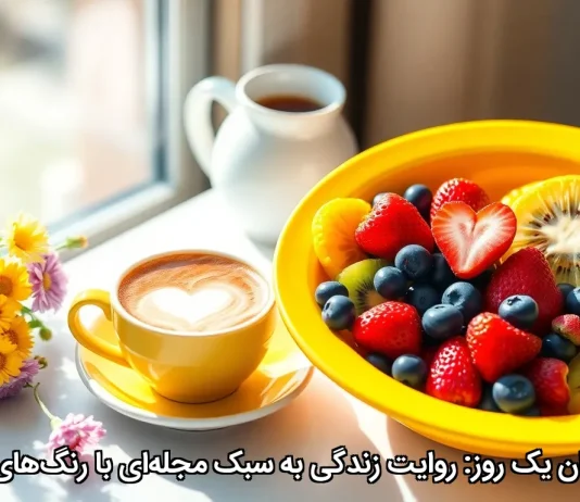داستان یک روز: روایت زندگی به سبک مجله‌ای با رنگ‌های شاد