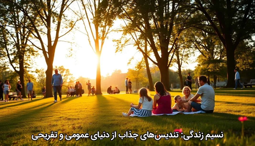 نسیم زندگی: تندیس‌های جذاب از دنیای عمومی و تفریحی