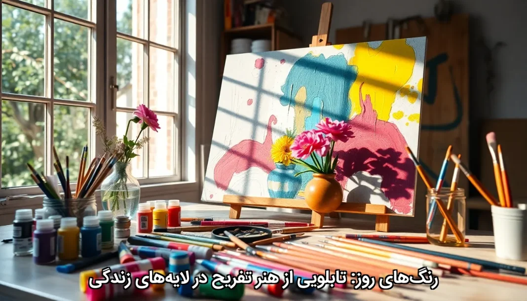 رنگ‌های روز: تابلویی از هنر تفریح در لایه‌های زندگی