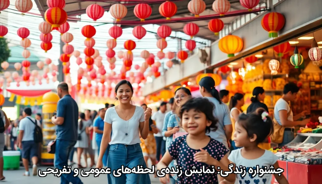 جشنواره زندگی: نمایش زنده‌ی لحظه‌های عمومی و تفریحی