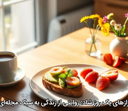 رازهای یک روز شاد: روایتی از زندگی به سبک مجله‌ای