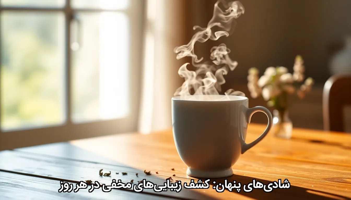 شادیهای پنهان: کشف زیباییهای مخفی در هر روز