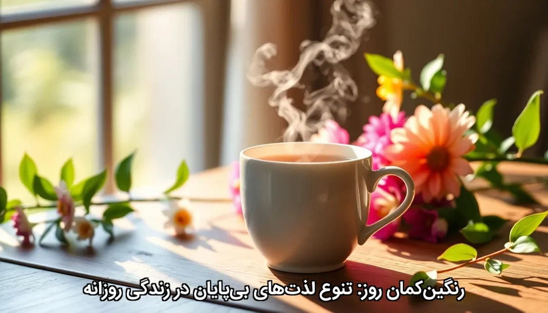 رنگین‌کمان روز: تنوع لذت‌های بی‌پایان در زندگی روزانه