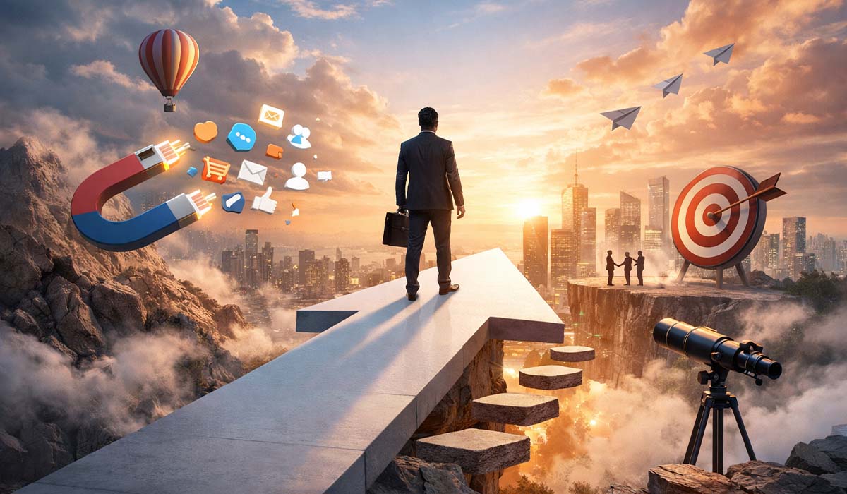 انتخابی مطمئن برای شروعی حرفه‌ ای در مسیر جذب مشتری