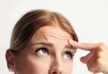 رفع دائمی چروک پیشانی در منزل